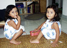 2 and a half year old identical twins from Malaysia