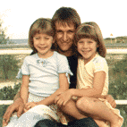 on holiday with Dad